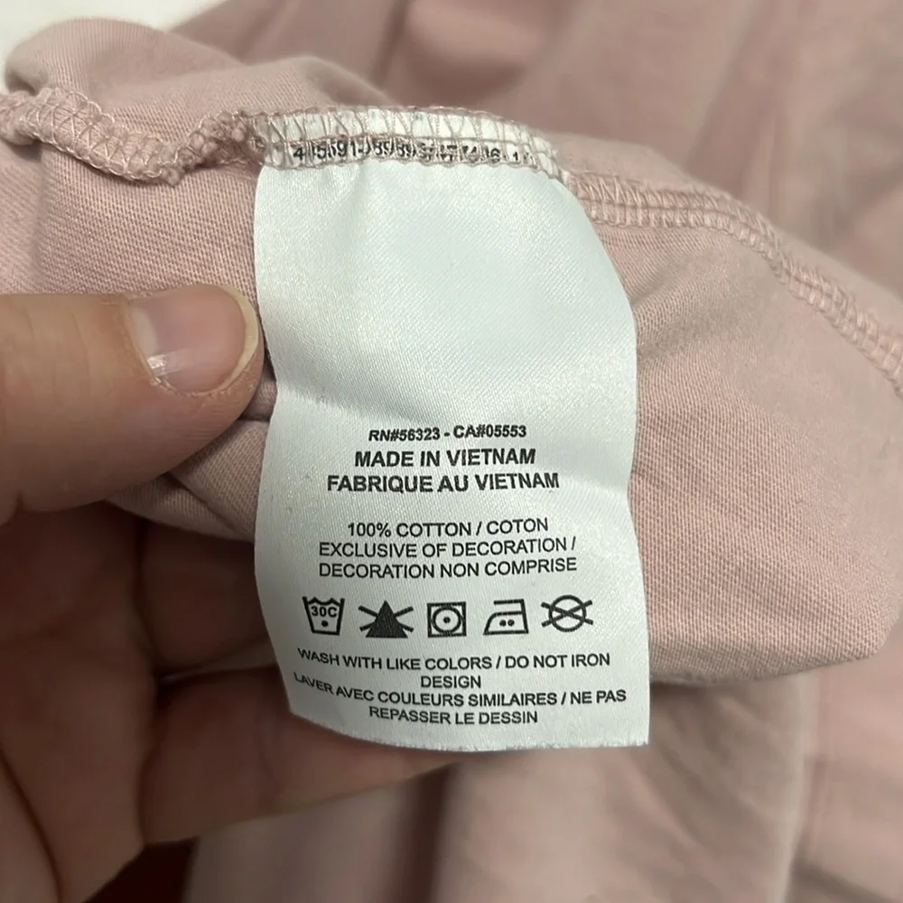 NIKE Sportswear Essential Women's Long Sleeve T-shirt In Rose Whisper size 3X - Picture 6 of 6